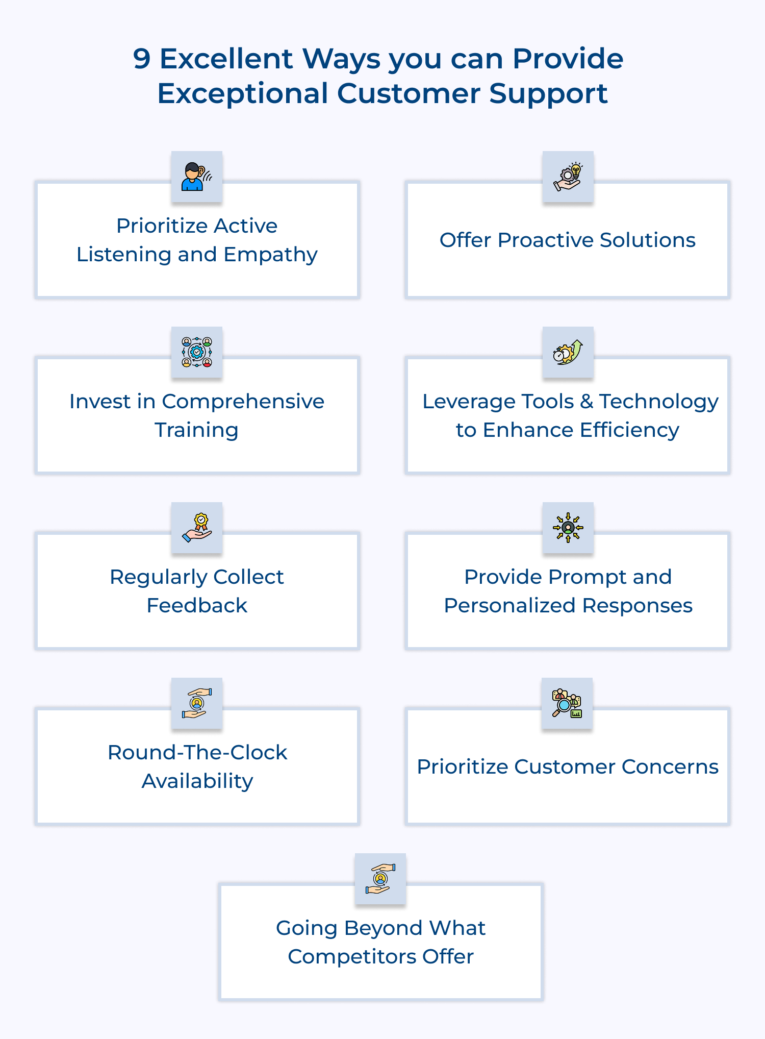 9 excellent ways you can provide exceptional customer support