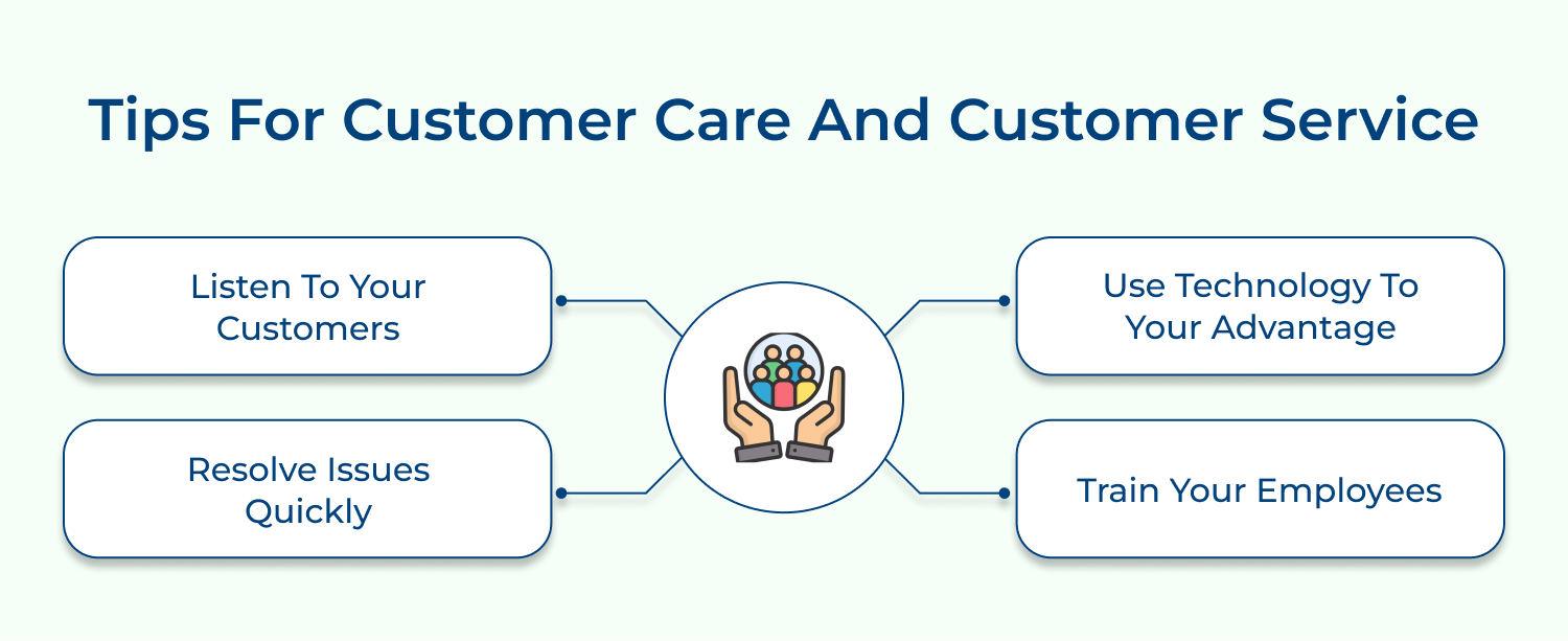 Tips for customer care and customer service