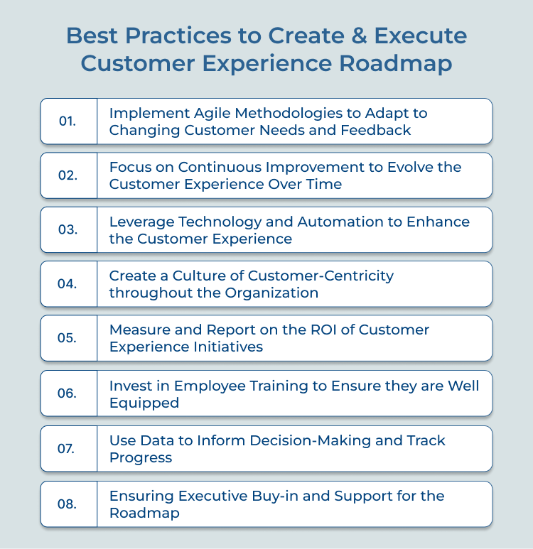 Customer Experience Roadmap Best Practices