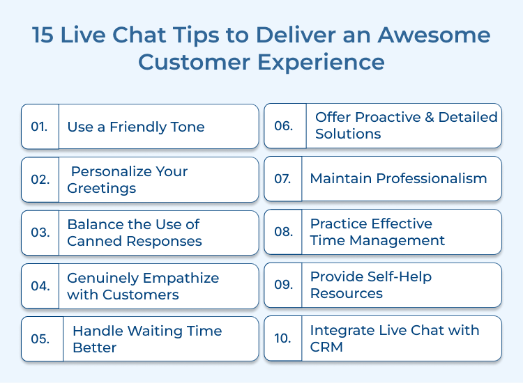 Live Chat Tips