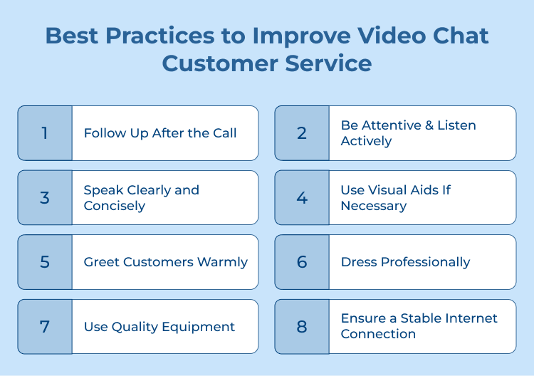 Video Chat Customer Service Best Practices 