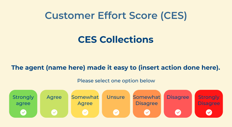 Customer Effort Score (CES)