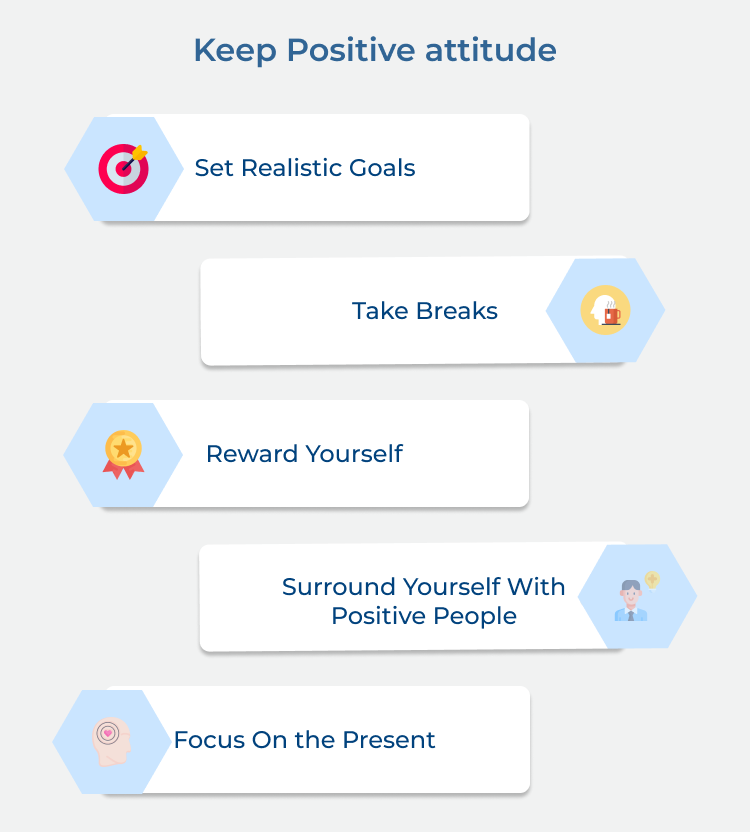 Keep Positive attitude