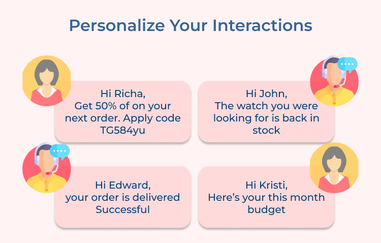 Personalize Your Interactions