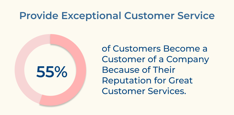 Provide Exceptional Customer Service