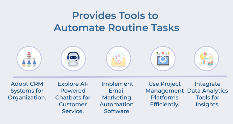 Provides Tools to Automate Routine Tasks