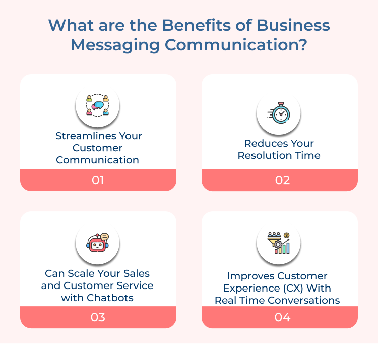 Business Messaging Communication Benefits 