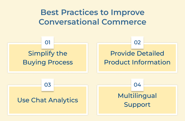 Conversational Commerce Best Practices