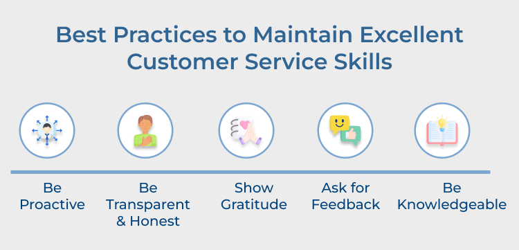 Best Practices to Maintain Excellent Customer Service Skills