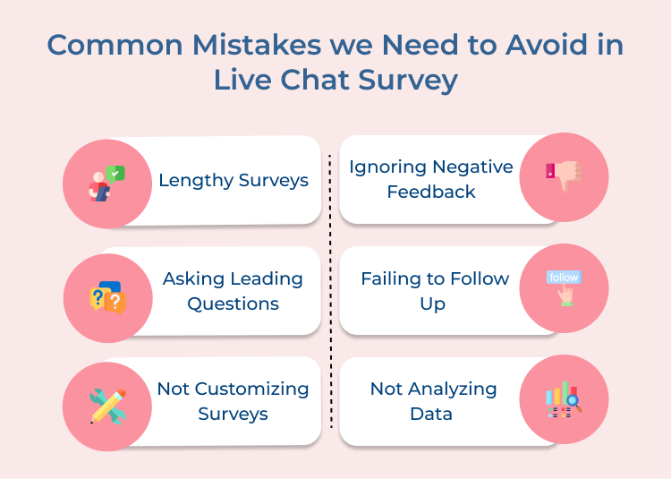 Live Chat Common Mistakes