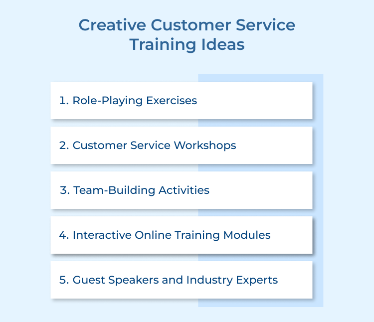 Creative Customer Service Training Ideas