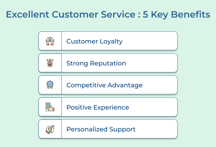 Excellent Customer Service Benefits