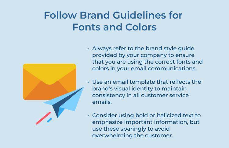 Follow Brand Guidelines for Fonts and Colors