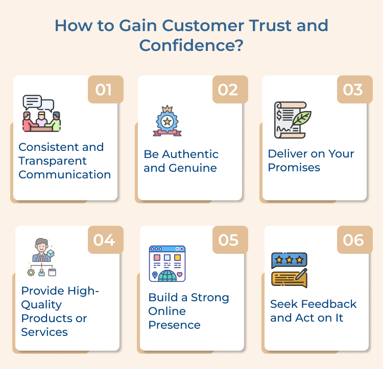 Gain Customer Trust and Confidence