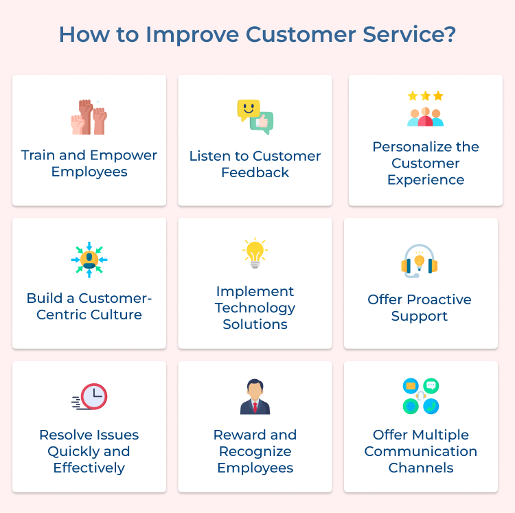  Improve Customer Service