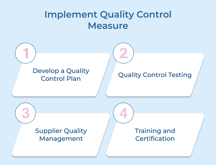 Implement Quality Control Measure