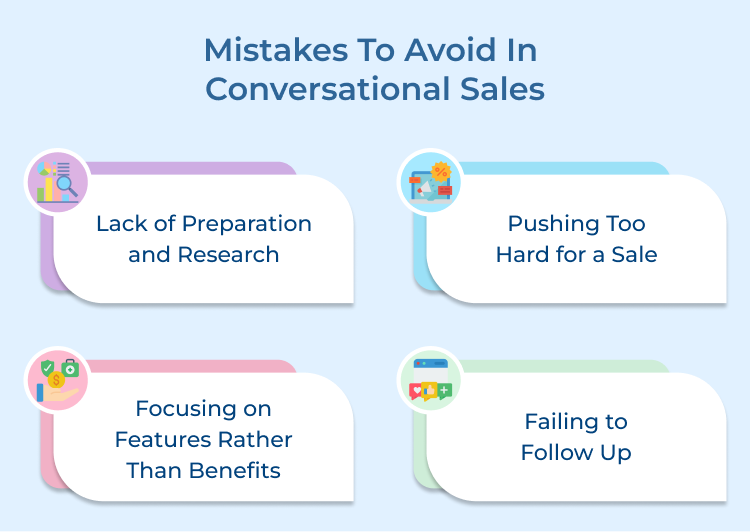 Mistakes To Avoid In Conversational Sales