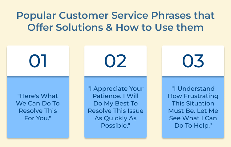 Popular Customer Service Phrases