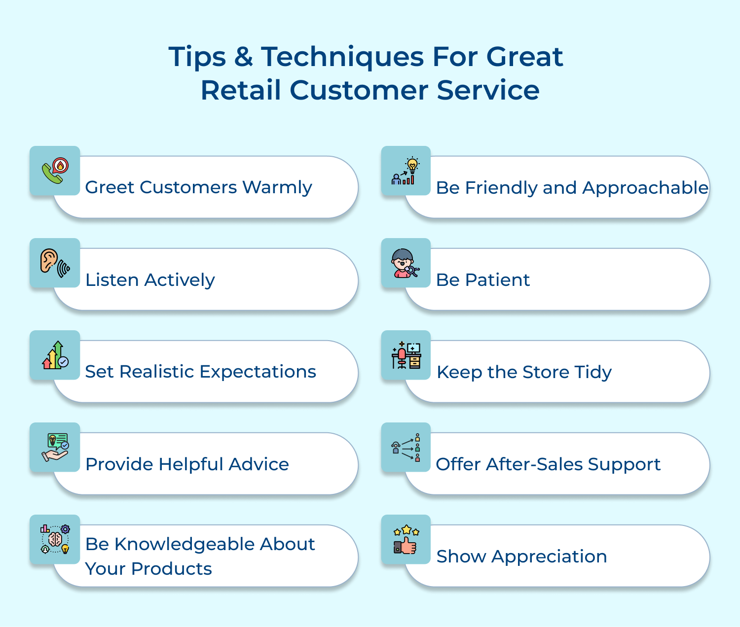 Tips & techniques for great retail customer service