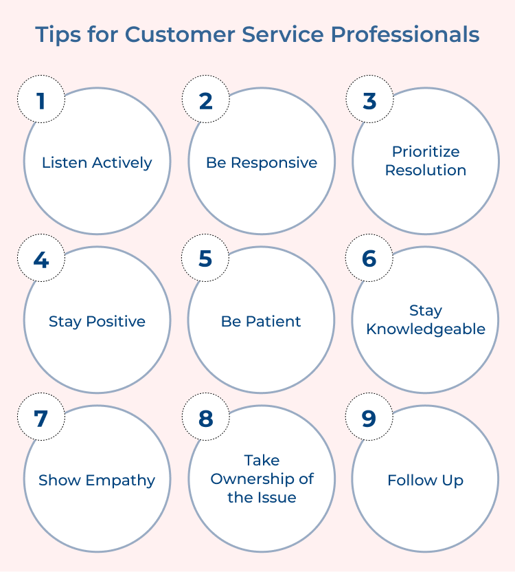 Customer Service Professionals Tips 