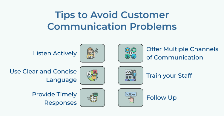 Avoid Customer Communication Problems Tips