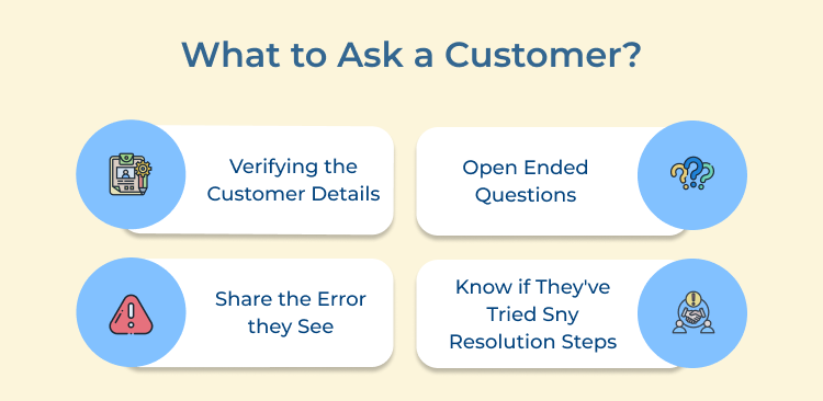 What to Ask a Customer?