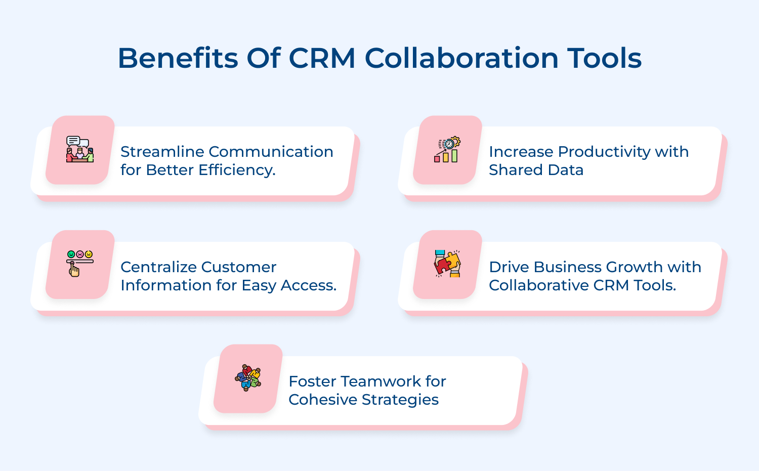 Benefits of CRM collaboration tools