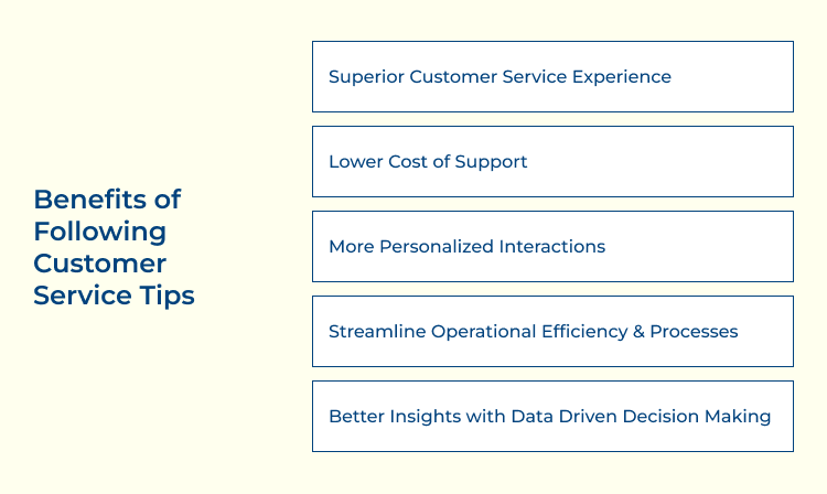 Customer Service Tips Benefits