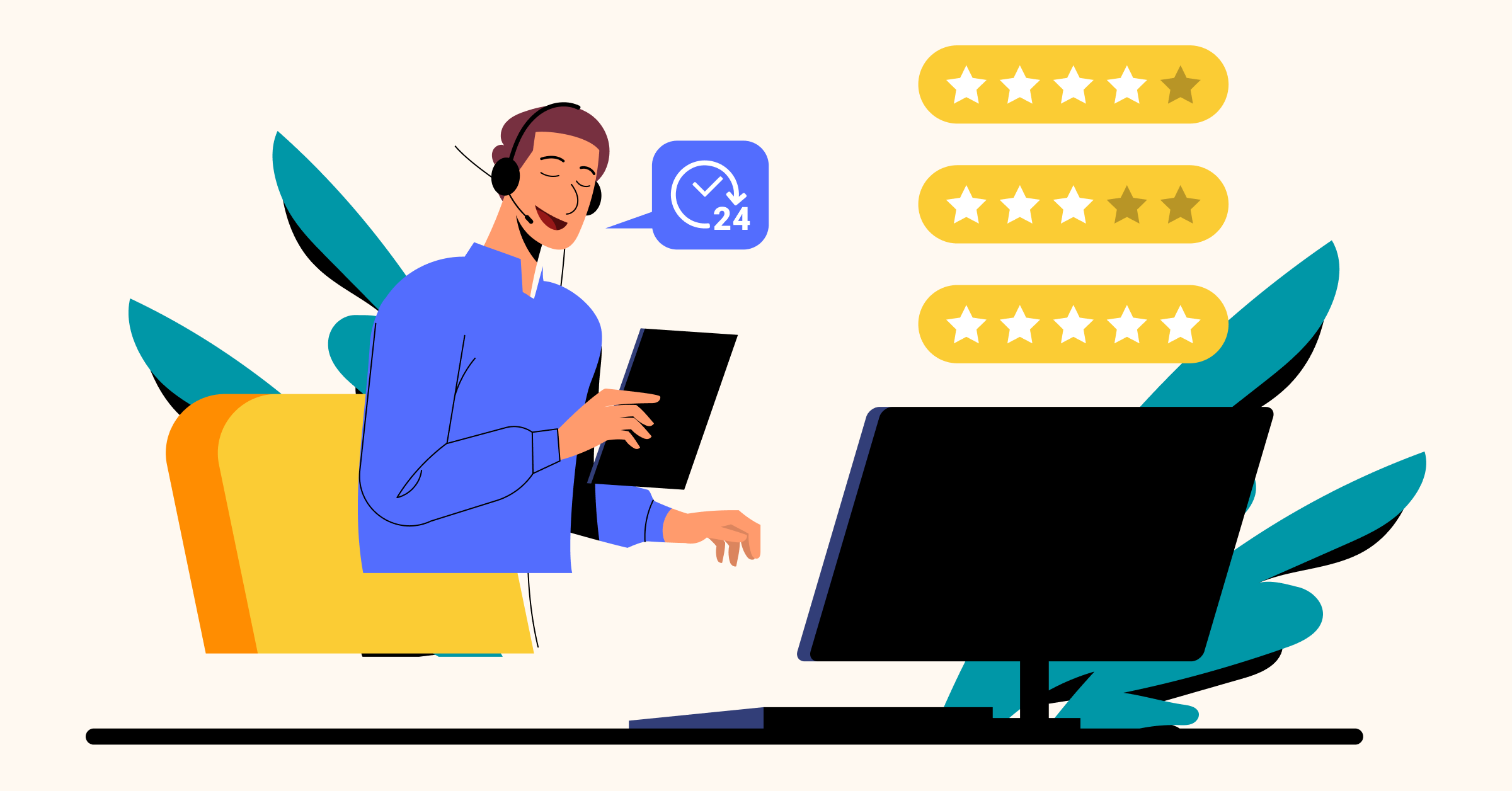 Customer service phrases