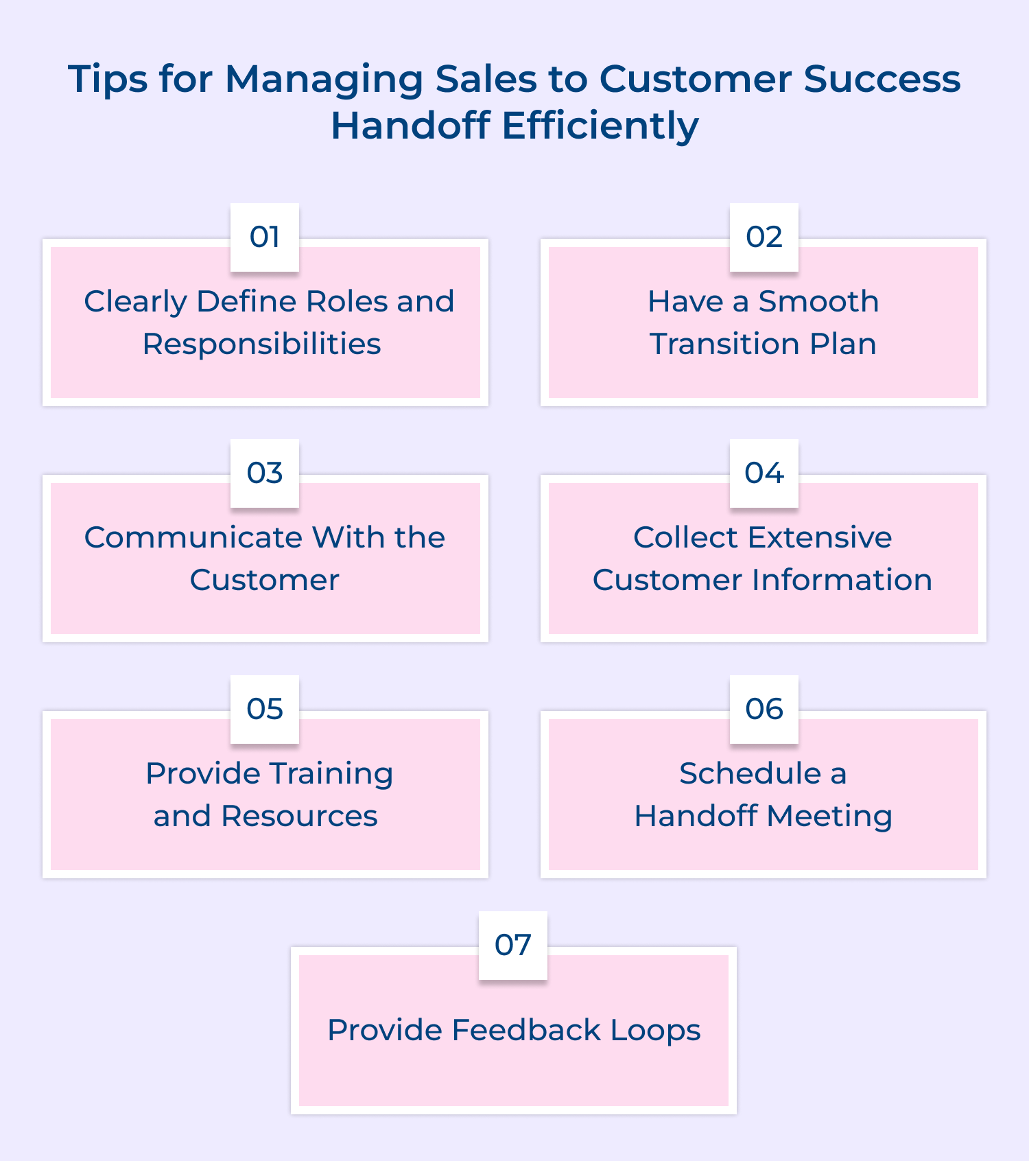 Tips for managing sales to customer success handoff Efficiently