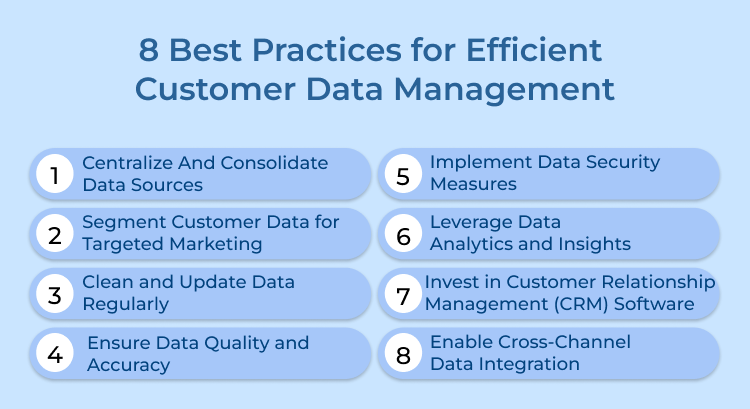 8 Best Practices for Efficient Customer Data Management
