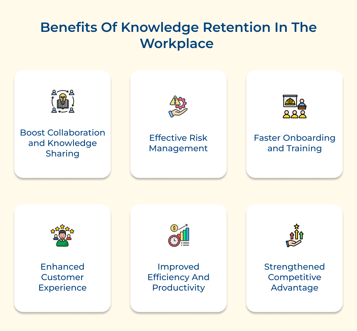 Benefits of knowledge retention in the workplace 