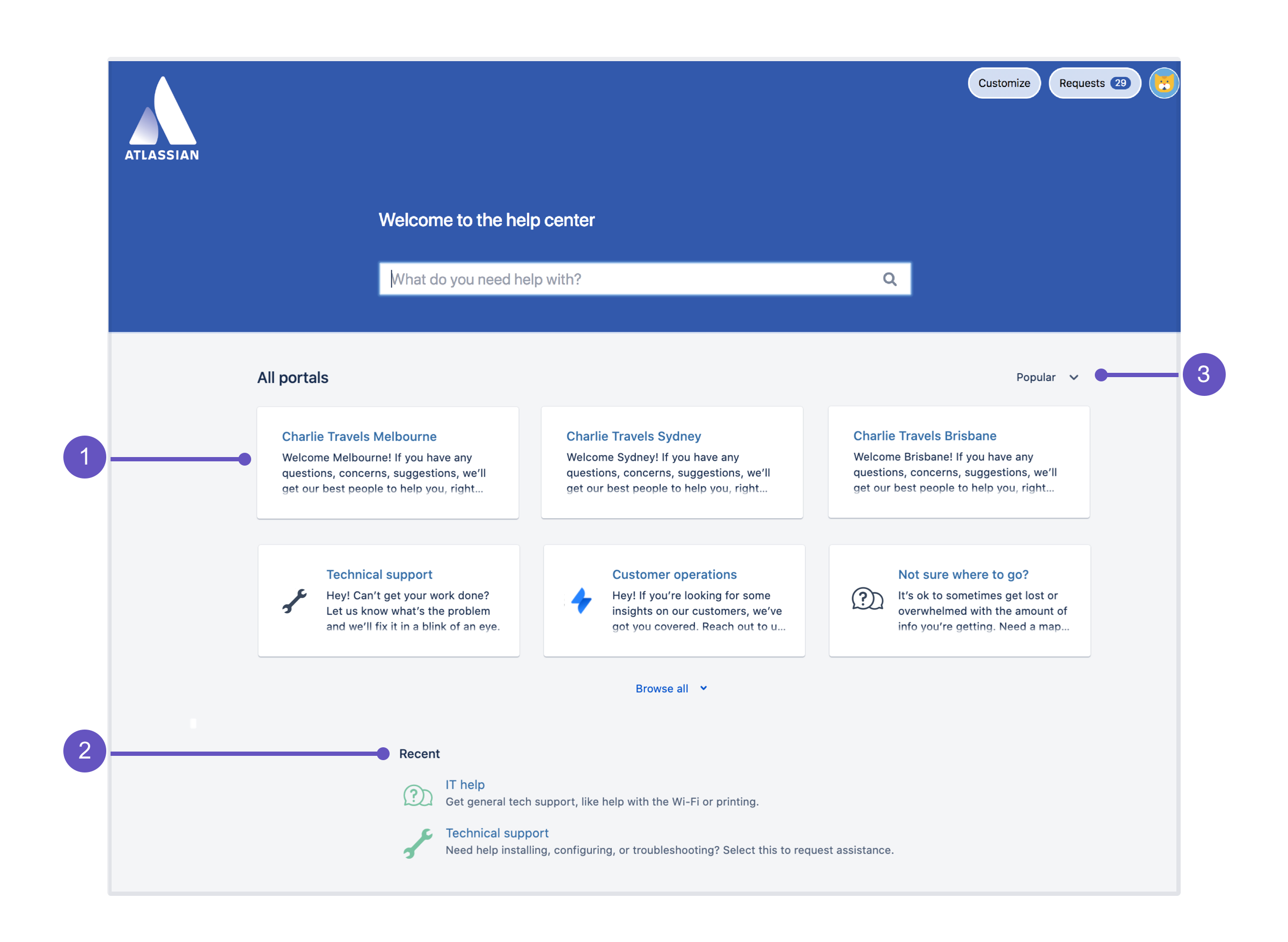 Confluence Atlassian Customer Service Knowledge Base