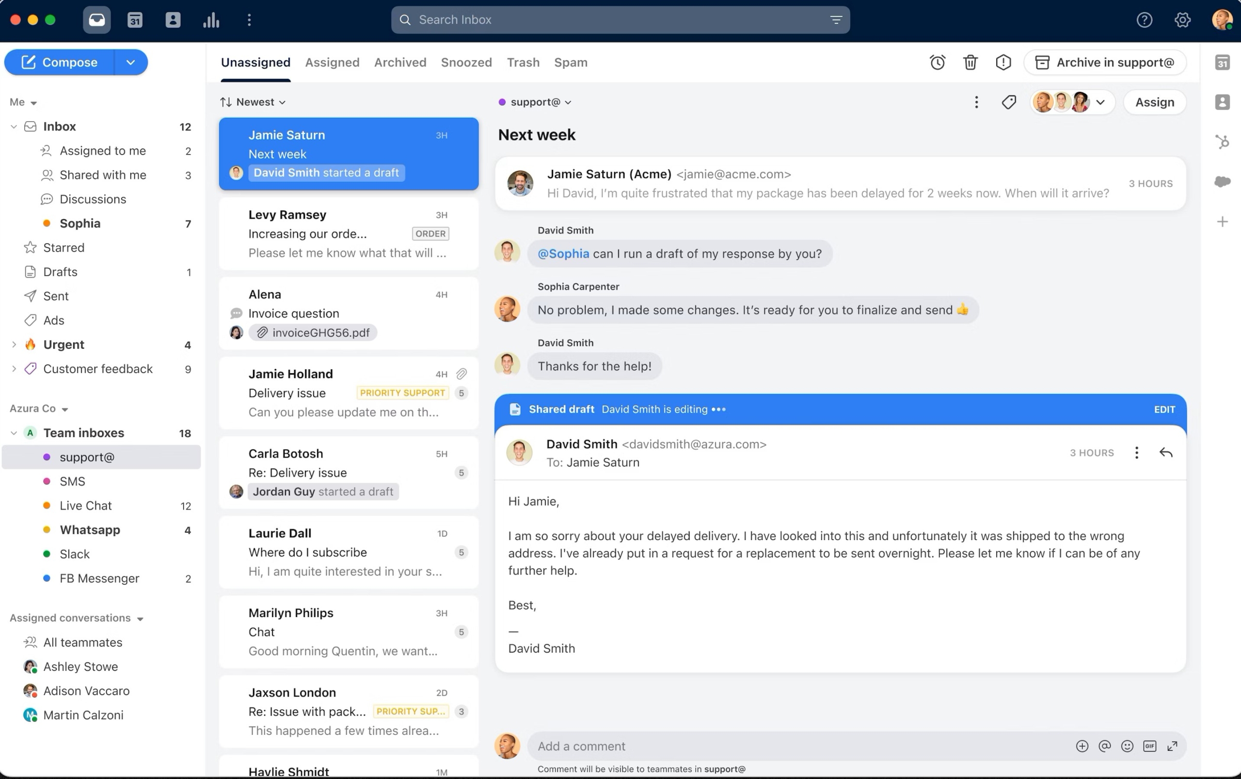 Helpscout Email Management Software