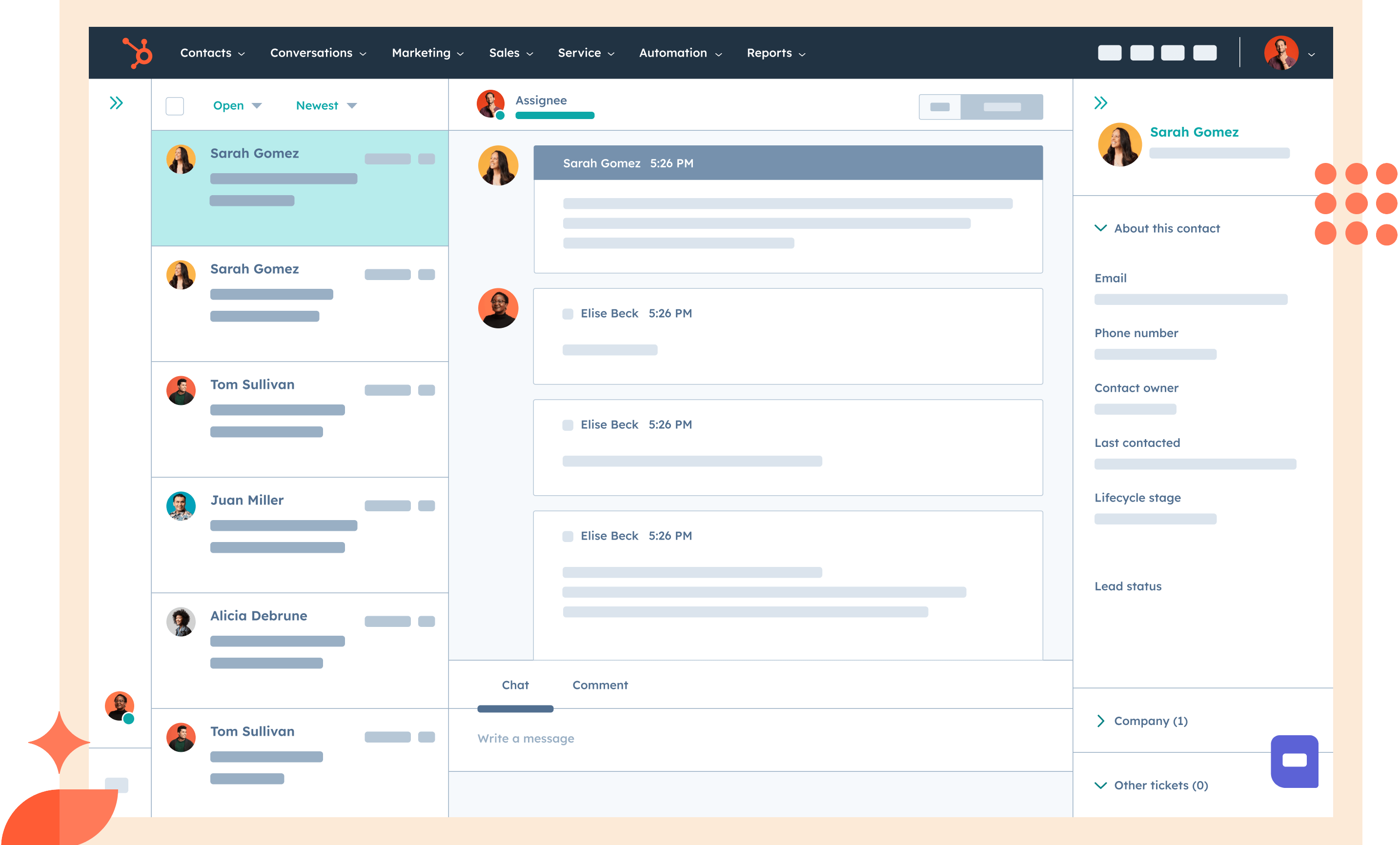 HubSpot Customer Engagement