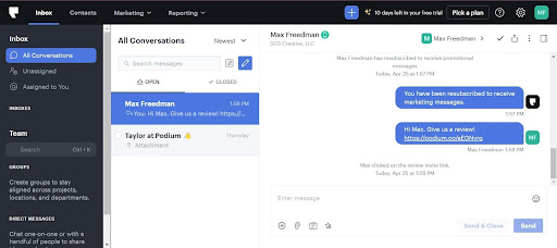 Podium Communication Management