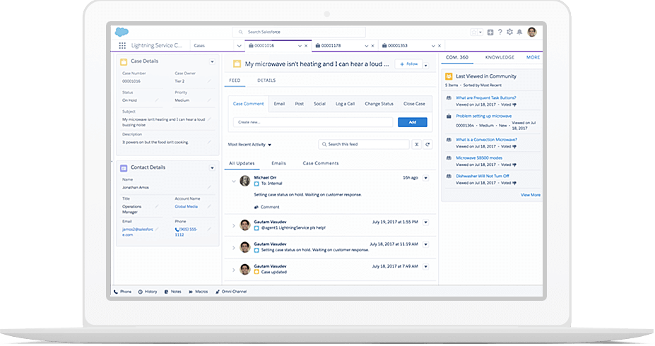 Salesforce Customer Service Tools