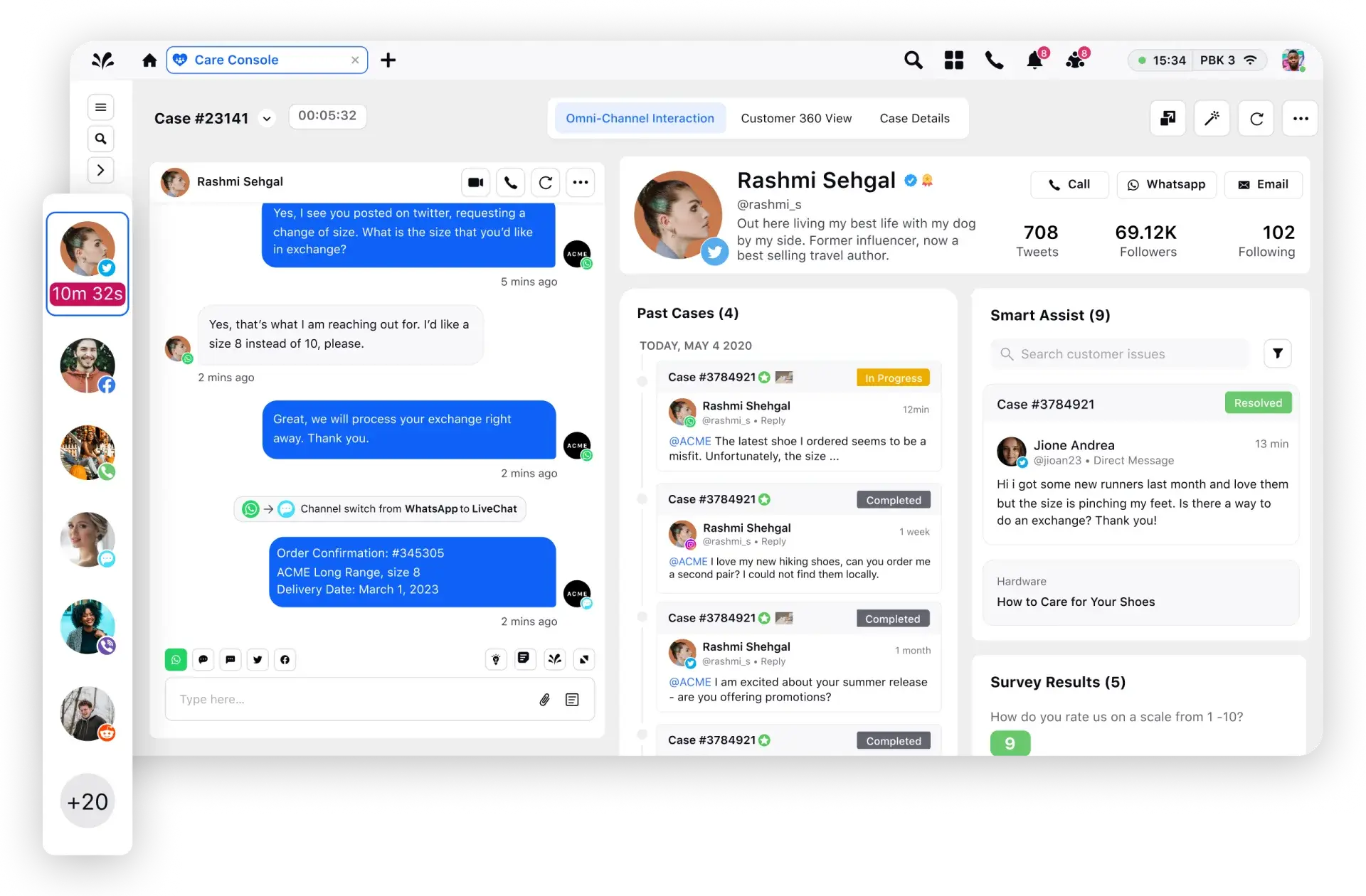 Sprinklr Social Media Customer Service Software