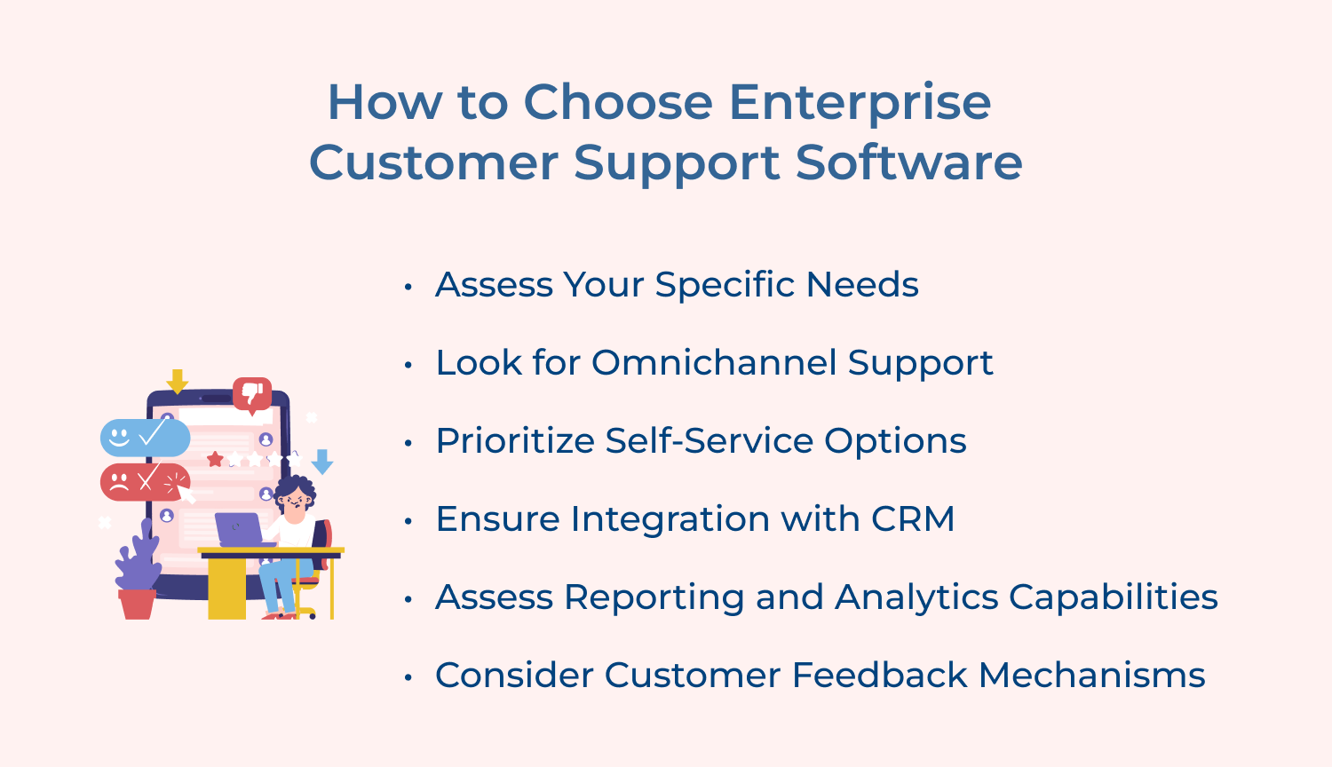 How to Choose Enterprise Customer Support Software