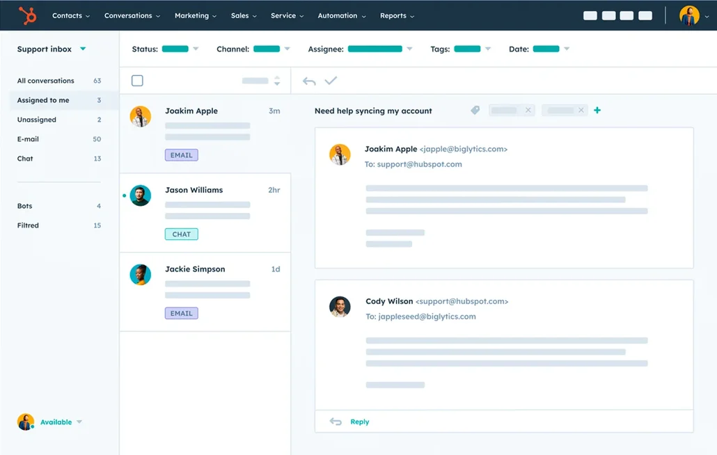 HubSpot Service Hub Customer Service Software for Small Businesses