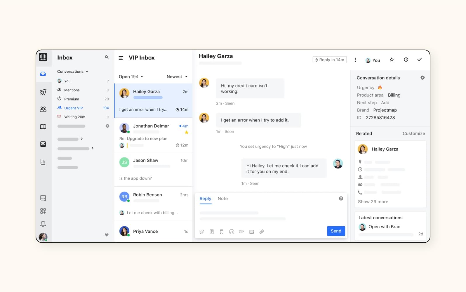 Intercom Customer Service Software for Small Businesses