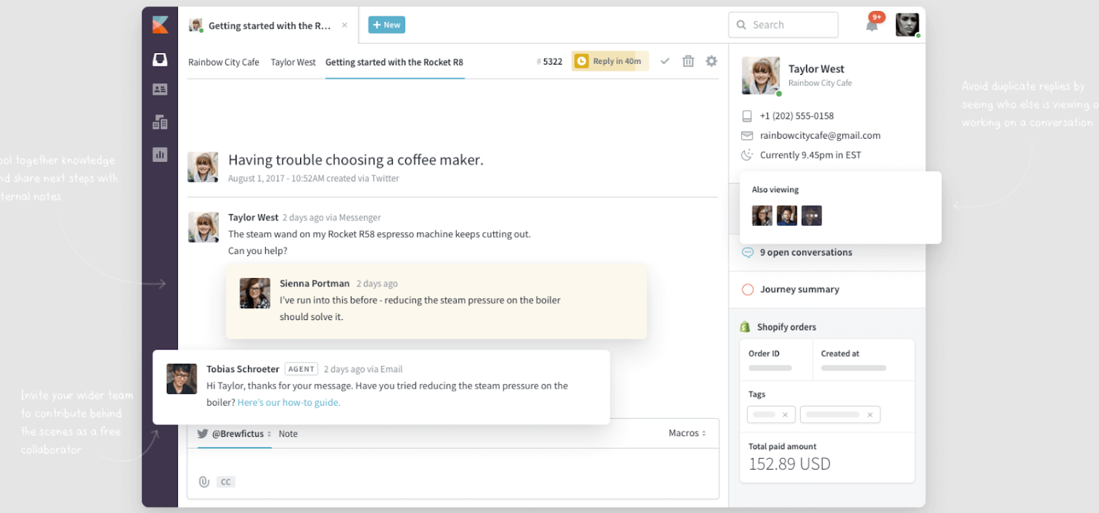 Kayako Customer Service Software for Small Businesses