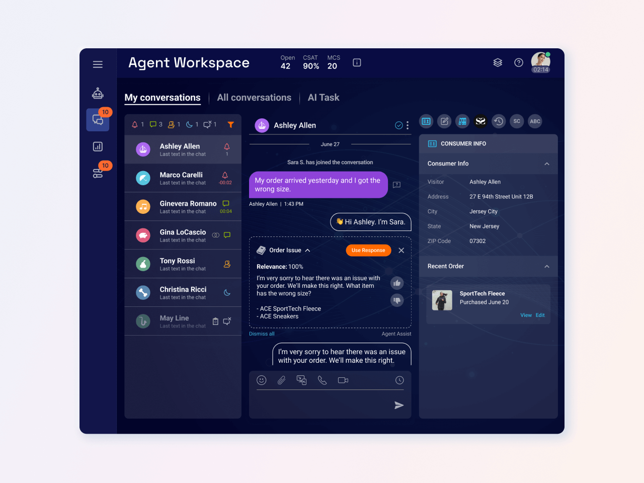 LivePerson Enterprise Live Chat Software