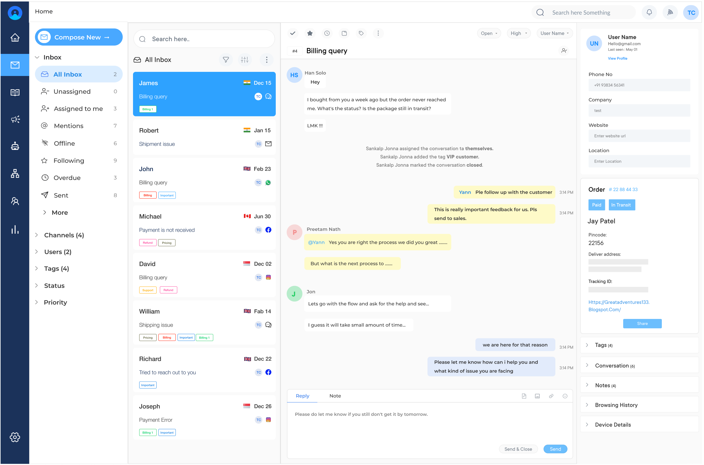 Omni24 Customer Service Software for Small Businesses