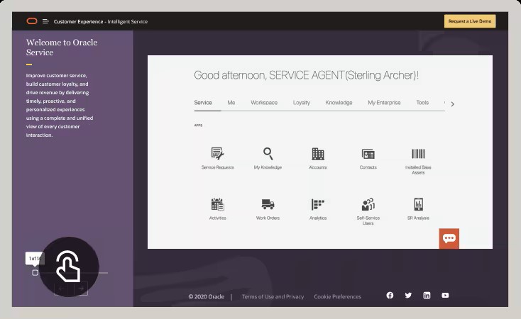 Oracle Service Enterprise Customer Service Software