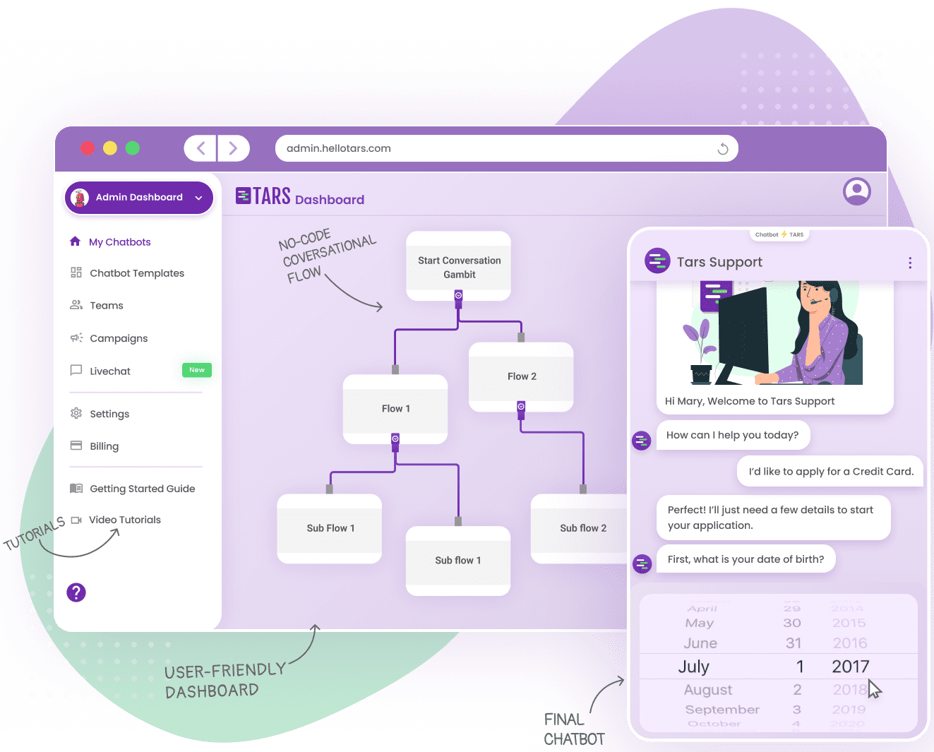 Tars Best Chatbot Software