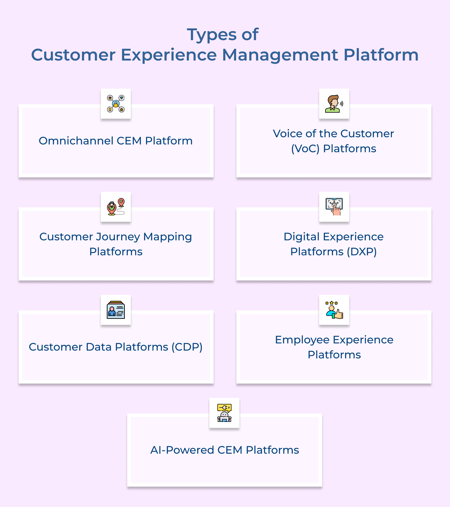 Types of Customer Experience Management Platform