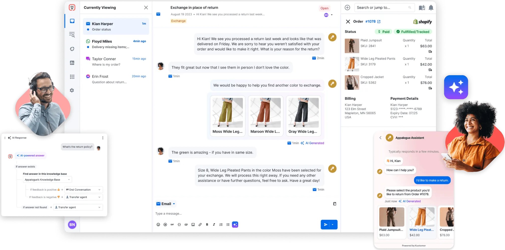 Kustomer Enterprise Live Chat Software
