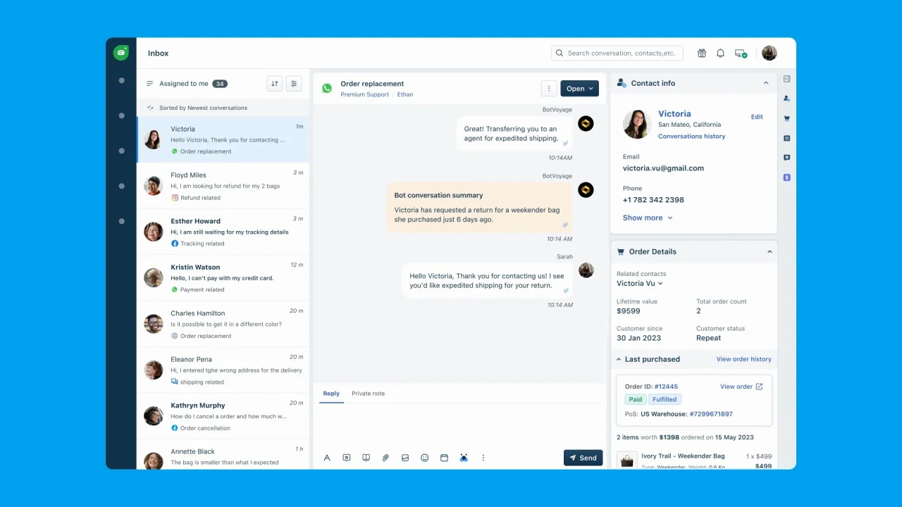 Freshdesk Omnichannel Customer Service Platform