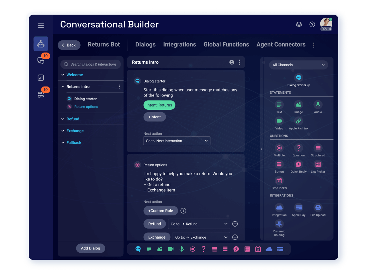 LivePerson Chatbot Software
